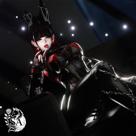 Render of Mia's avatar by SA