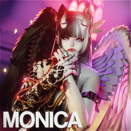 Render of Monica's avatar by SA